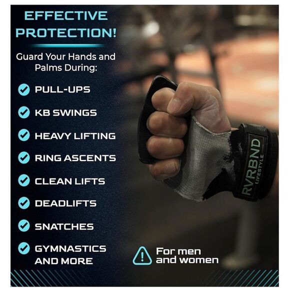 Rvrbnd lifestyle 3 hole rubber carbon handgrips for athletes - Picture 4 of 5